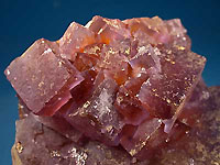 Fluorite from the "yellow vein" - Valzergues - Aveyron - France