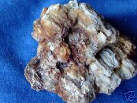 Barytine sur bois fossile - Chaillac